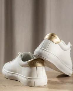 Femme Mise Au Green Baskets unies à lacets