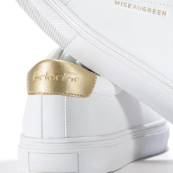 Femme Mise Au Green Baskets unies à lacets