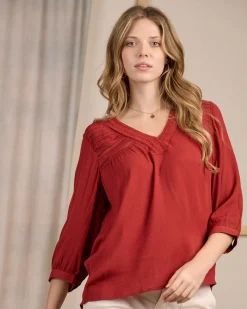 Femme Mise Au Green Blouse à détails