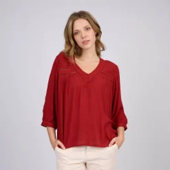 Femme Mise Au Green Blouse à détails