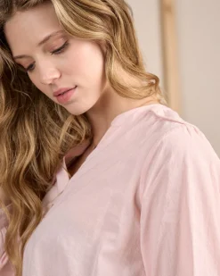 Femme Mise Au Green Blouse à rayures ton sur ton