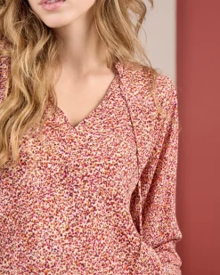 Femme Mise Au Green Blouse inspiration florale