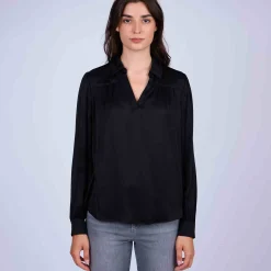 Femme Mise Au Green Blouse satinée