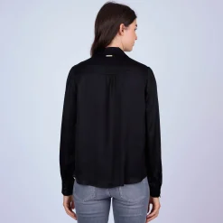 Femme Mise Au Green Blouse satinée