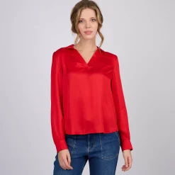 Femme Mise Au Green Blouse satinée