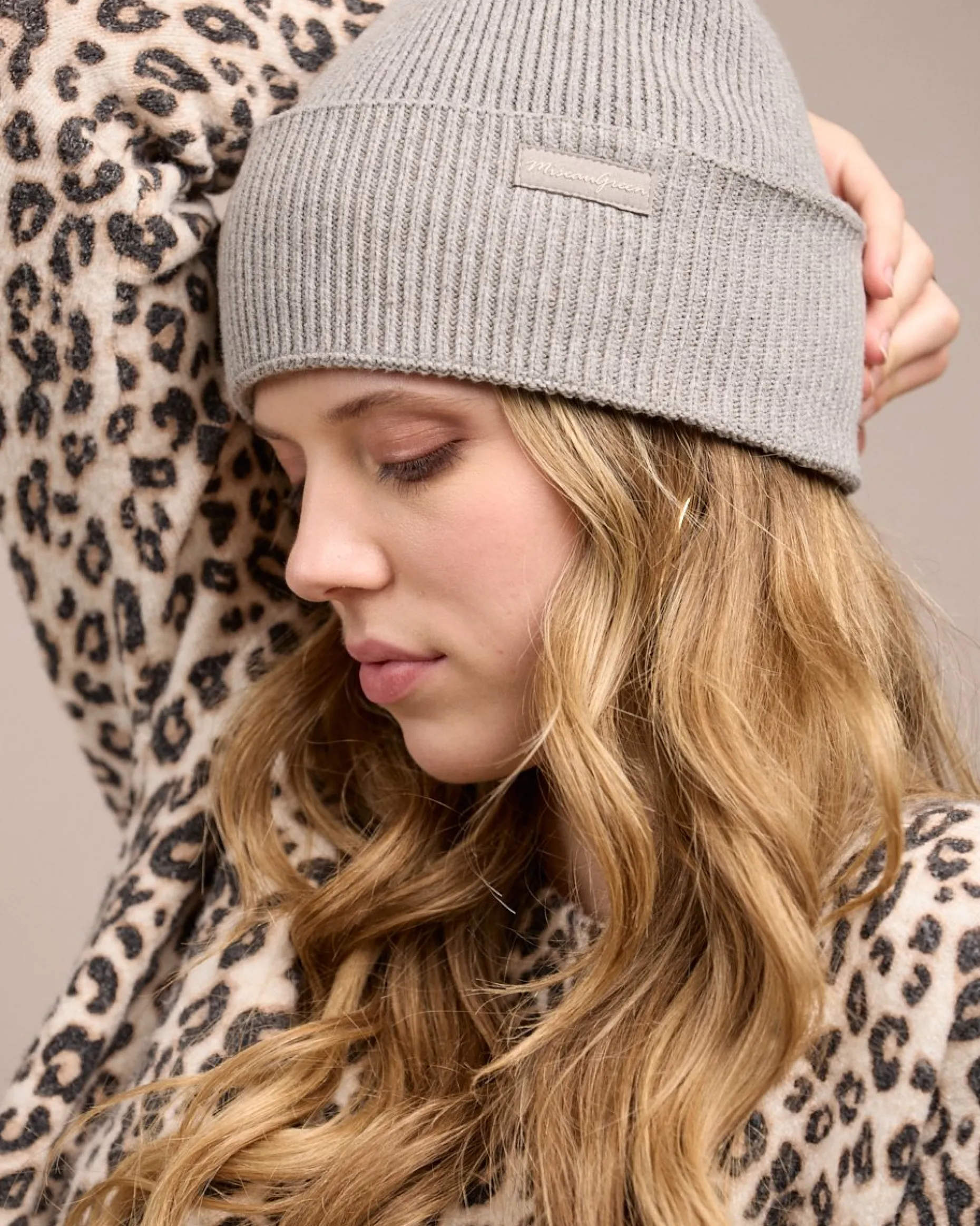 Femme Mise Au Green Bonnet Cerena gris moyen