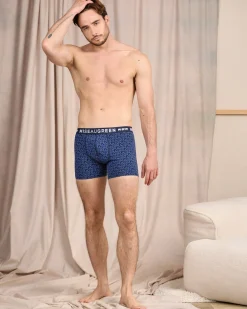 Homme Mise Au Green Boxer Adam bleu marine