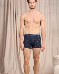 Homme Mise Au Green Boxer Adriel bleu marine