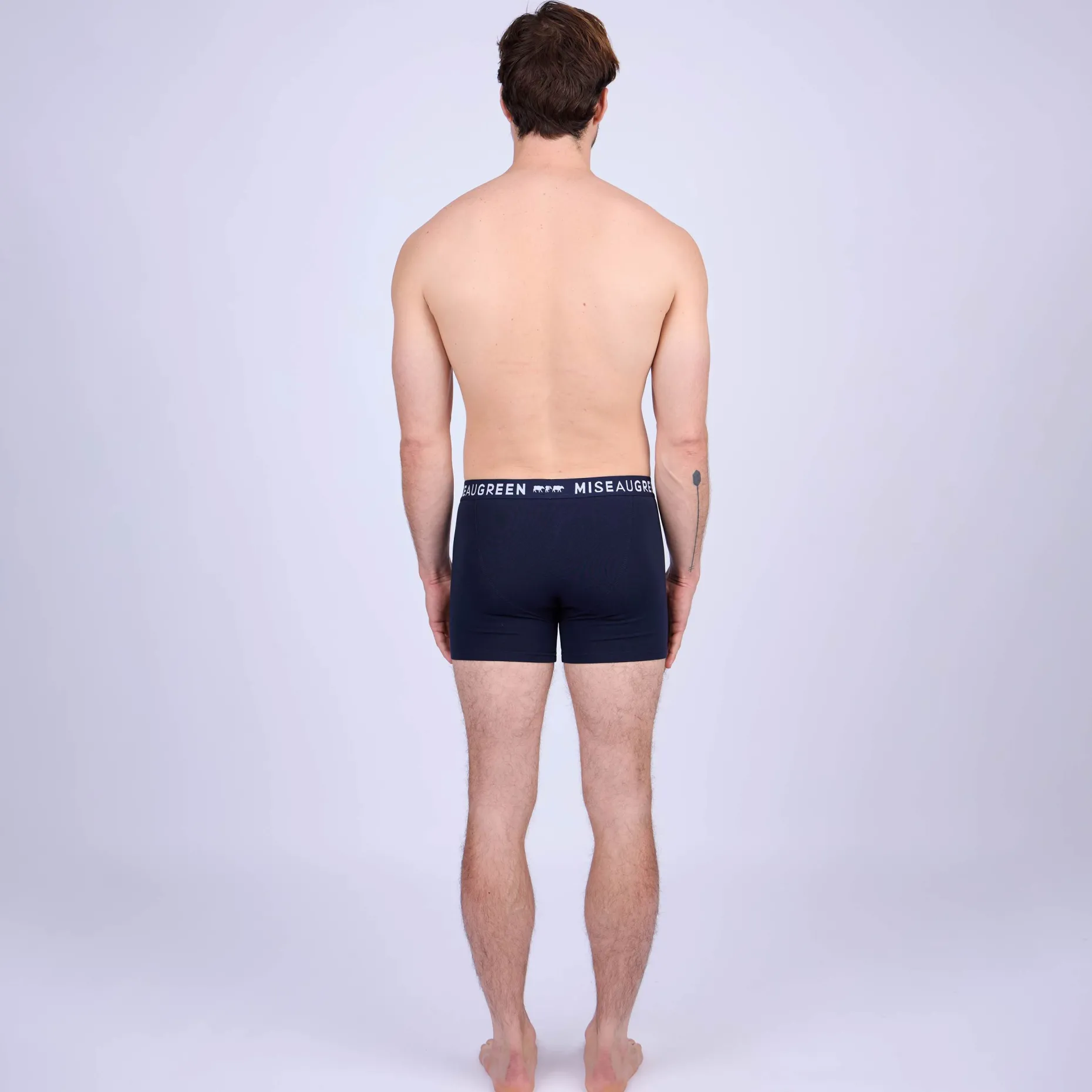 Homme Mise Au Green Boxer Adrien bleu marine