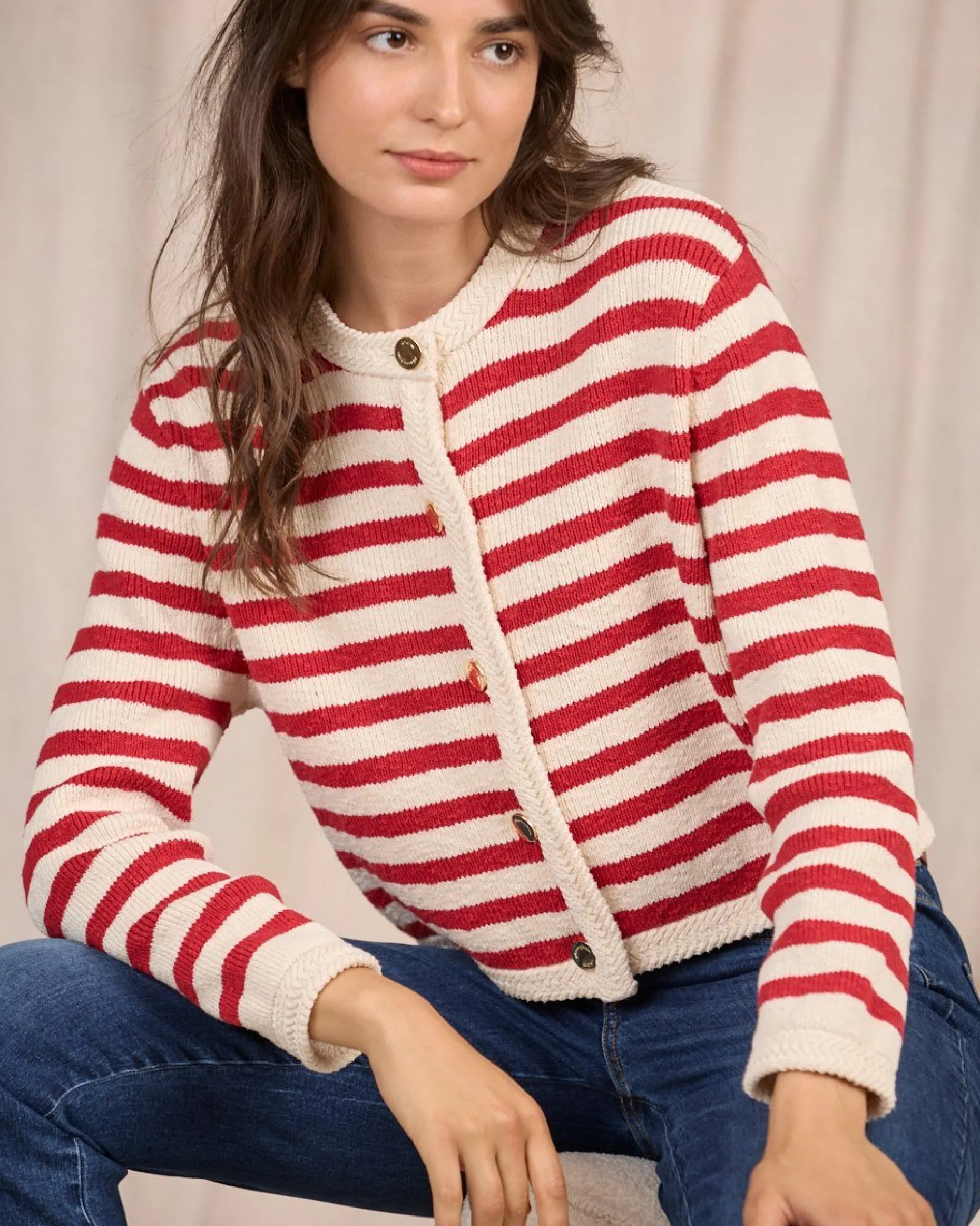 Femme Mise Au Green Cardigan Connie