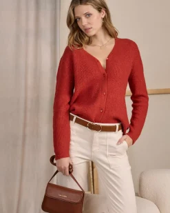 Femme Mise Au Green Cardigan détail lurex