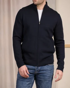 Homme Mise Au Green Cardigan zippé col montant