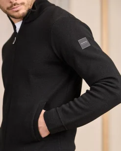 Homme Mise Au Green Cardigan zippé col montant