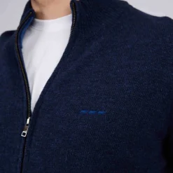 Homme Mise Au Green Cardigan zippé col montant