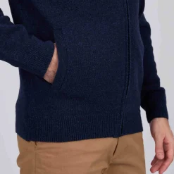 Homme Mise Au Green Cardigan zippé col montant