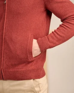 Homme Mise Au Green Cardigan zippé col montant