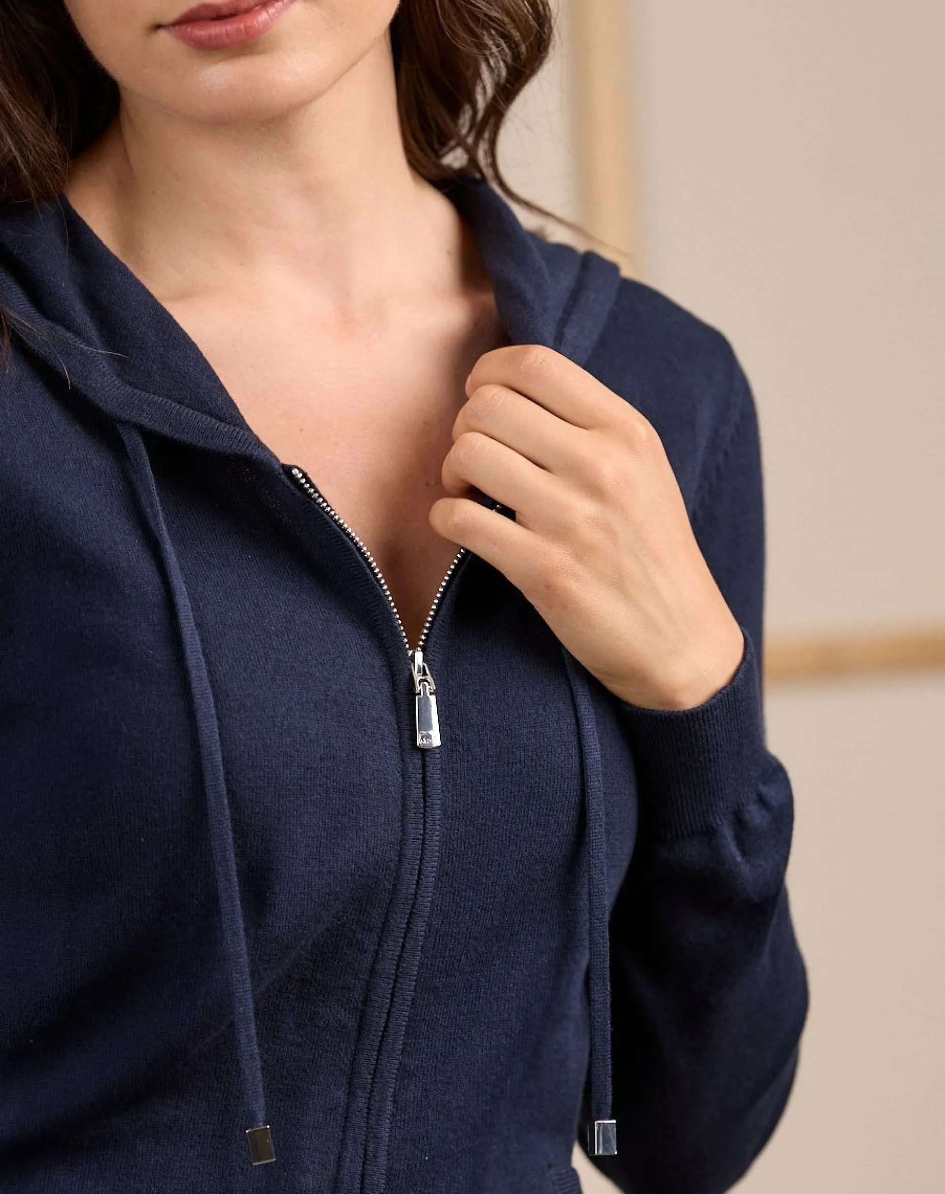 Femme Mise Au Green Cardigan zippé