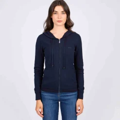 Femme Mise Au Green Cardigan zippé