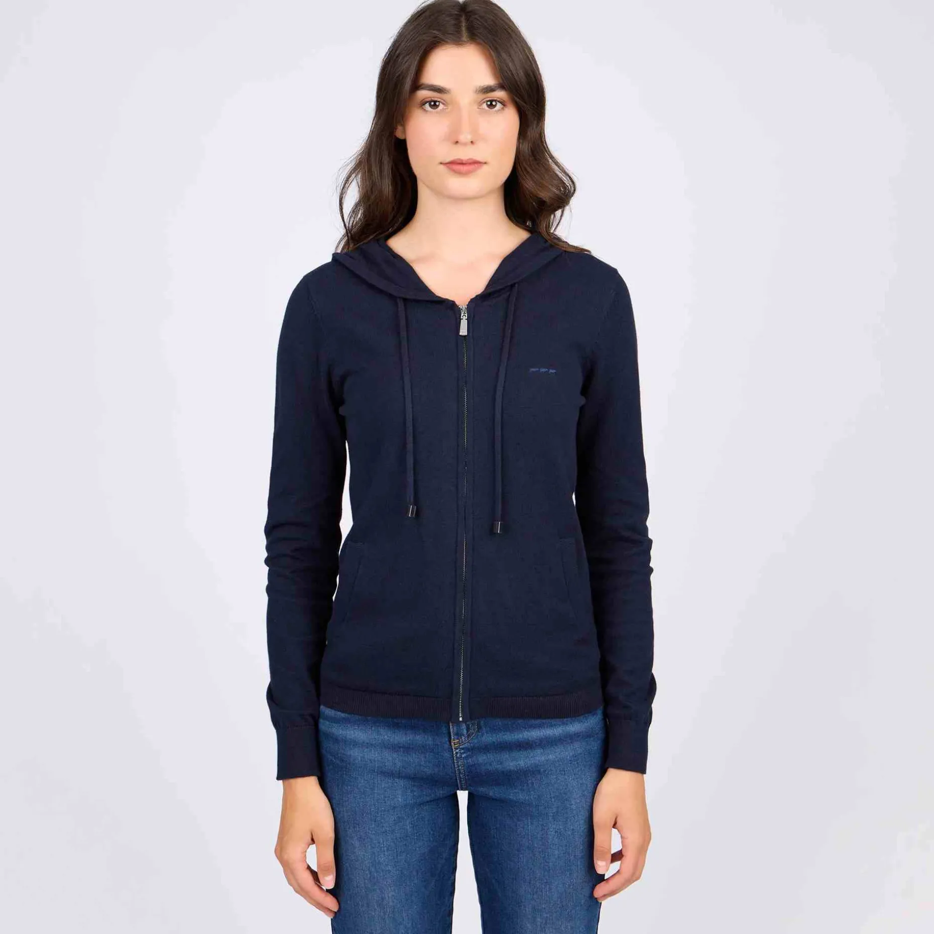 Femme Mise Au Green Cardigan zippé