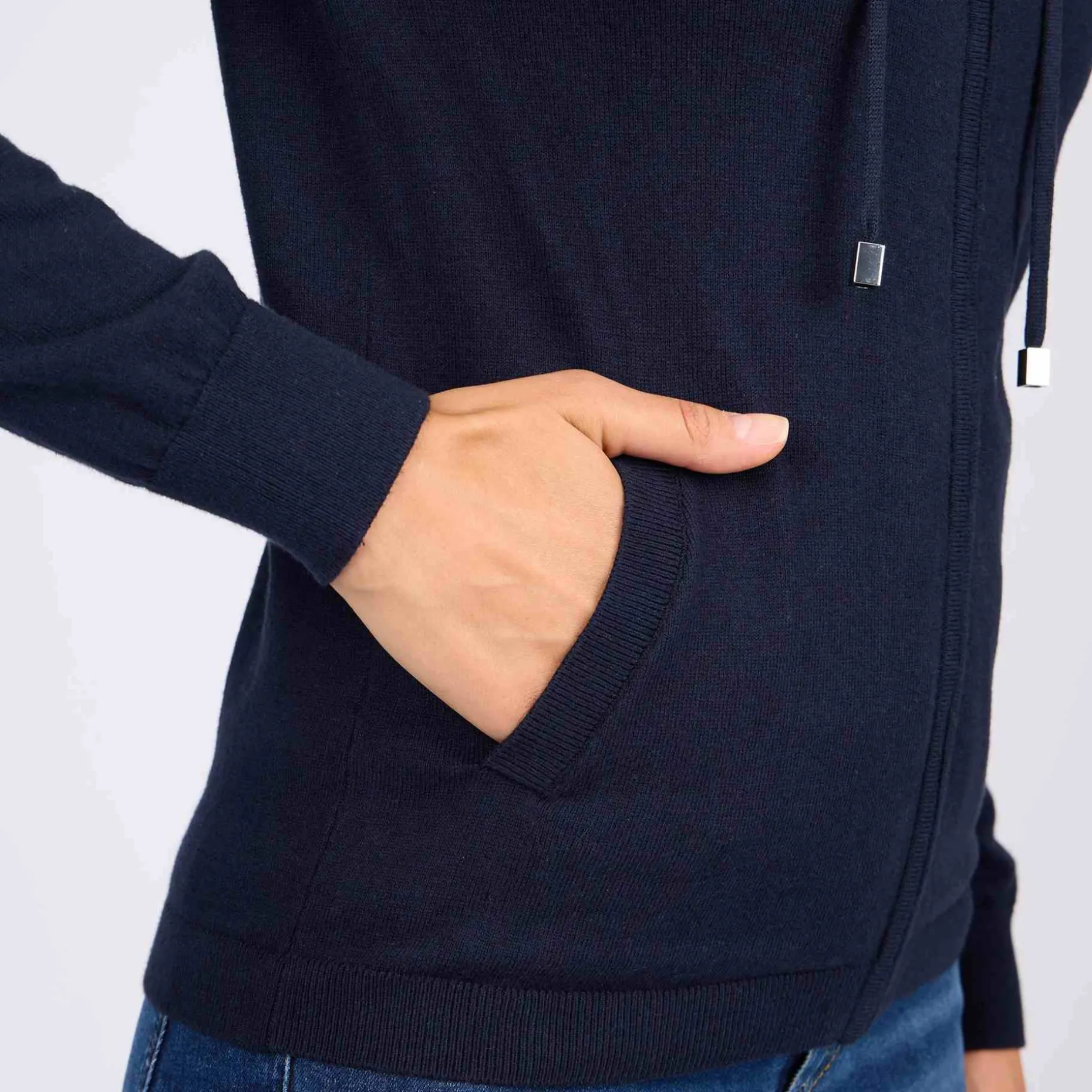 Femme Mise Au Green Cardigan zippé