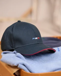 Homme Mise Au Green Casquette Callie bleu marine