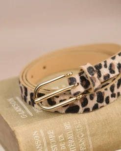 Femme Mise Au Green Ceinture léopard Céline
