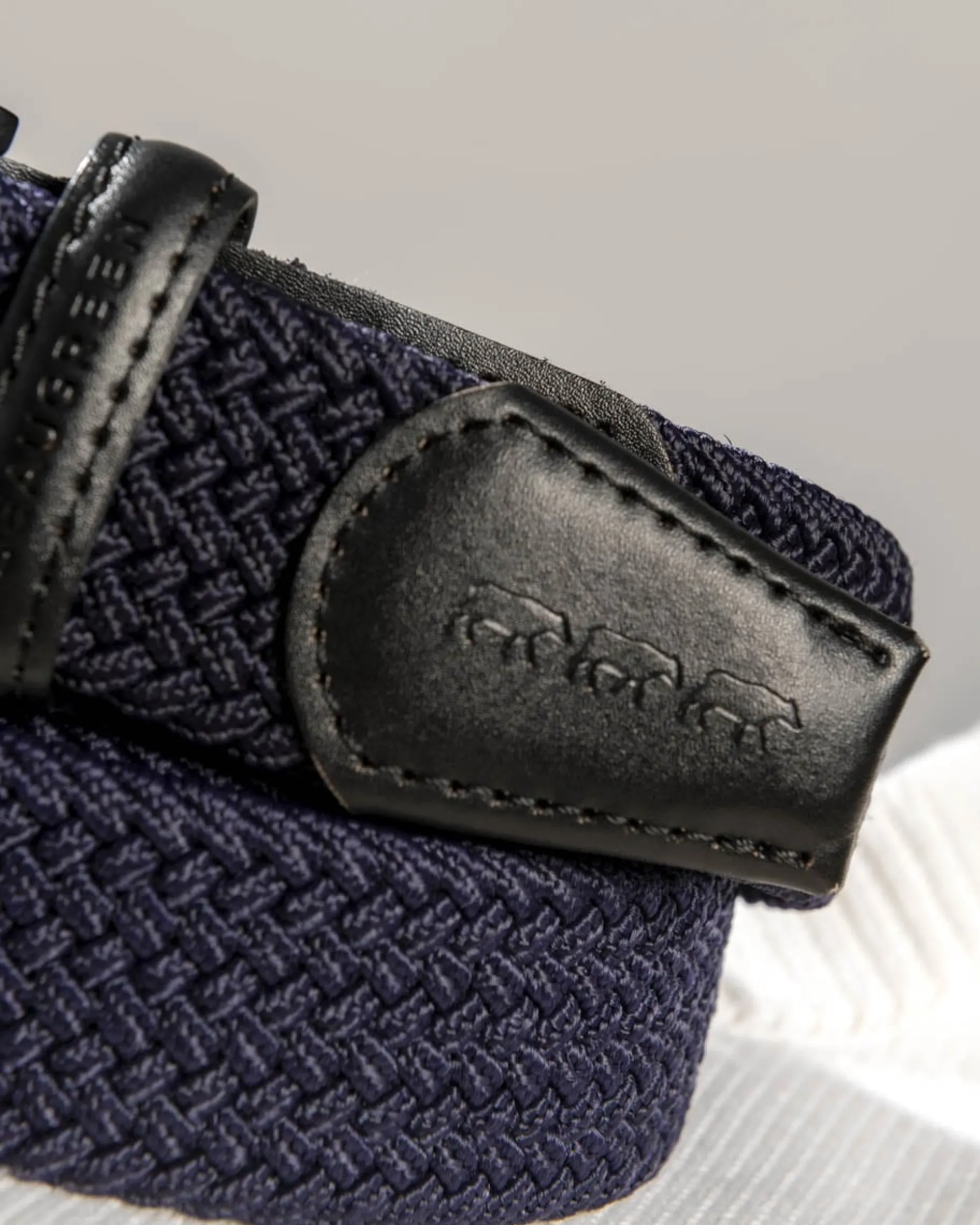 Homme Mise Au Green Ceinture Stan bleu marine