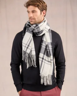 Homme Mise Au Green Écharpe à carreaux