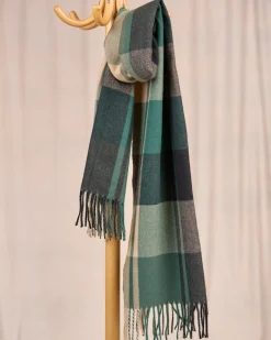Homme Mise Au Green Écharpe à carreaux