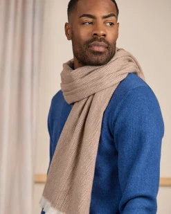 Homme Mise Au Green Écharpe à motif chevron