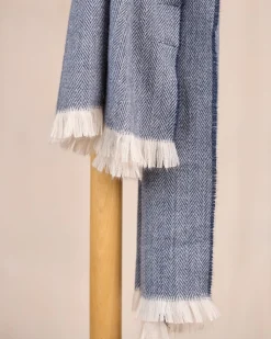 Homme Mise Au Green Écharpe à motif chevron