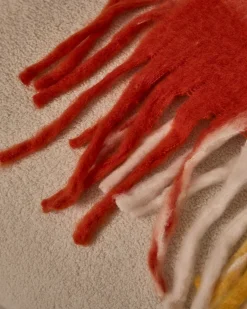 Femme Mise Au Green Écharpe Cherry