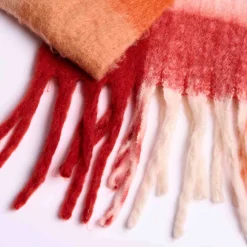 Femme Mise Au Green Écharpe Cherry