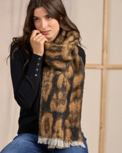 Femme Mise Au Green Écharpe léopard Cassie