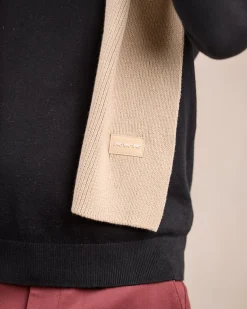 Homme Mise Au Green Écharpe unie en tricot