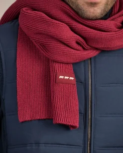 Homme Mise Au Green Écharpe unie en tricot
