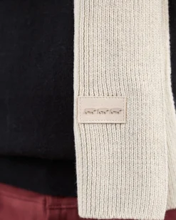 Homme Mise Au Green Écharpe unie en tricot