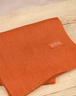 Homme Mise Au Green Écharpe unie en tricot