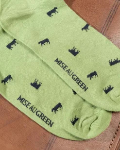 Homme Mise Au Green Chaussettes Billie kaki clair