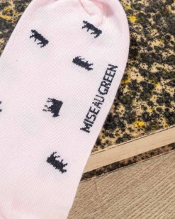 Homme Mise Au Green Chaussettes Billie rose clair