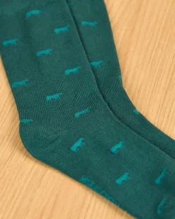 Homme Mise Au Green Chaussettes Billie vert foncé
