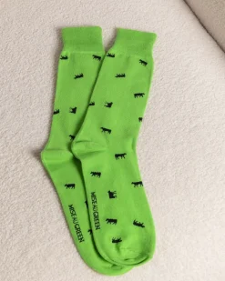 Homme Mise Au Green Chaussettes Billie vert pomme