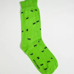 Homme Mise Au Green Chaussettes Billie vert pomme