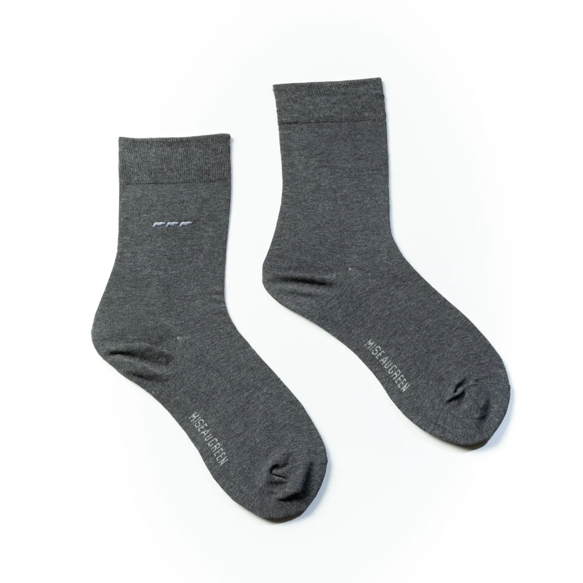 Homme Mise Au Green Chaussettes unies broderie 3 vaches