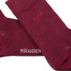 Homme Mise Au Green Chaussettes unies broderie 3 vaches