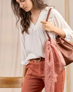 Femme Mise Au Green Chèche Candis ecru chiné