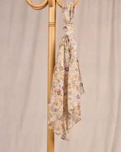 Femme Mise Au Green Chèche Coralie ecru chiné