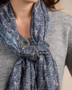 Femme Mise Au Green Chèche imprimé