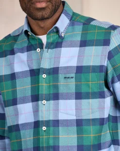 Homme Mise Au Green Chemise à carreaux