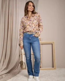 Femme Mise Au Green Chemise à imprimé floral